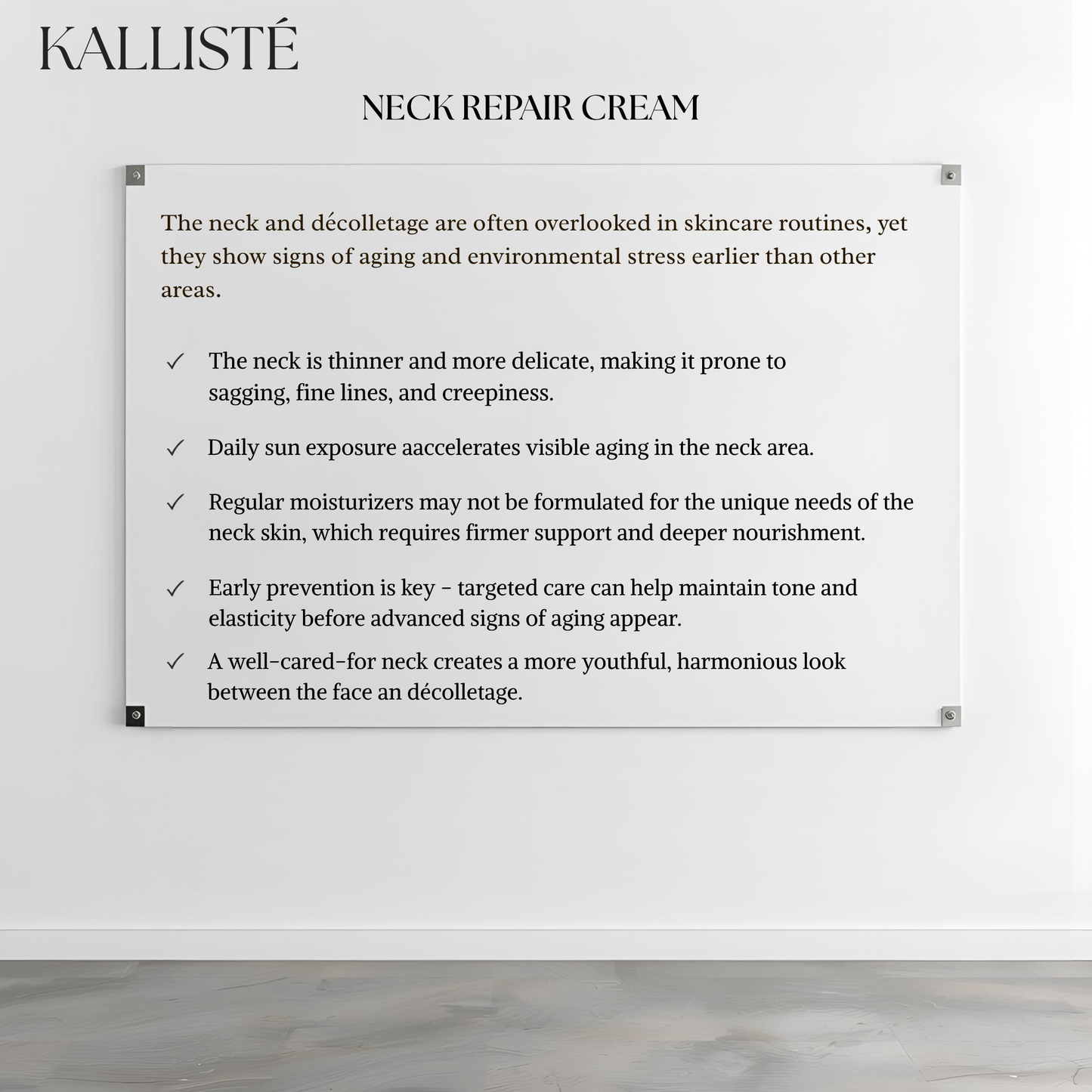 Neck Repair Firming Cream